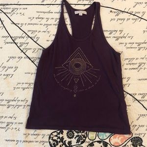 Spritiual Gangster Purple Tank Top sz Lg